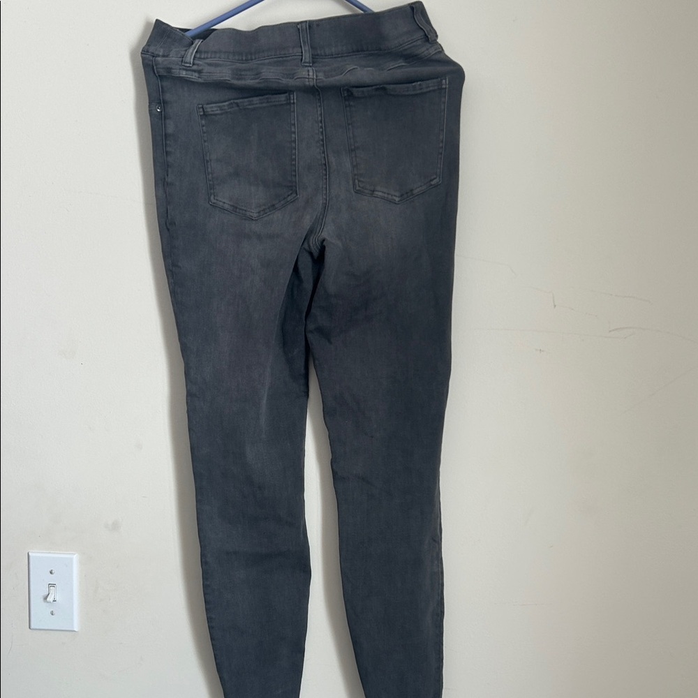 Women's Gray spanx Distressed Jeans - Picture 3 of 6